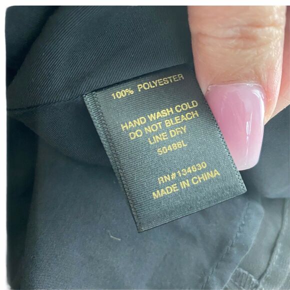 Sunday in Brooklyn Large Dress Sheath Sleeveless Black Lined Short Mini NWT FLAW - Picture 3 of 12